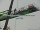 PT6020 Flat Top Tower Crane Top Slewing Hydralic Climging Type 10t supplier