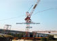 D5030 12T 50m Boom Luffing Tower Crane 3m Mast 50m HUH Height supplier