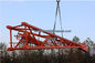 TC5513 Crane Model Build qtz80 Tower Crane 55M 8TONS Load Topkit Type supplier