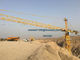 Building Tower Crane With Undercarriage Foundation Base qtz 6036 supplier