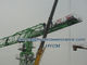 10tons Flat Top Tower Crane QTP6518 65m Jib 3m Four Slice Mast Section supplier