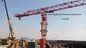 Topless Flat Tower Crane 20t PT8030 80M Large Working Jib 5m Mast supplier