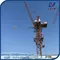 6t QTD2520 Small Luffing Tower Crane 25m Jib Length 1.2m Mast Secitons supplier