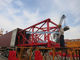 8tonnes 165ft Luffing Jib Tower Crane 50m Working Arm Full VFD Control supplier