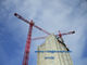 50 mtr Jib Tower Crane Maximum Load 10 Tones Tip Load at 50 mtr 2.3 tones supplier