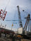 QD100 Derrick Tower Crane 10t load 18m Luffing Jib Working Test at Factory supplier