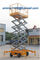 500kg SJY0.5-14 Scissor Mobile Working Platform 16m Working Height With 4 Wheels supplier