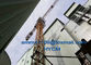 TC5015 Tower Crane Hammerhead type Jib length 50 meters Tip load 1.5 tons supplier