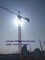 Building Fixing Tower Crane 6ton Max Capacity Load Height 40mts Long Arm 60mts supplier