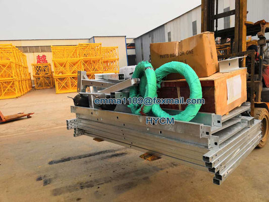 ZLP Steel Aluminum Suspended Work Platforms 250kg 500kg 630kg 800kg Cap 3 Phase 220/380V