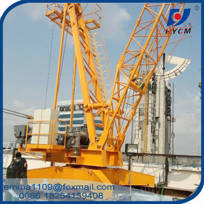 3tons Mini Luffing Derrick Crane 15m Luffing Jib for 150m Height Buildings