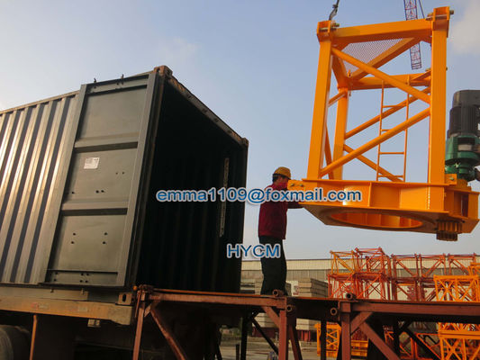 TC5610 6 Tons Jib Tower Crane For Civil Construction Projects