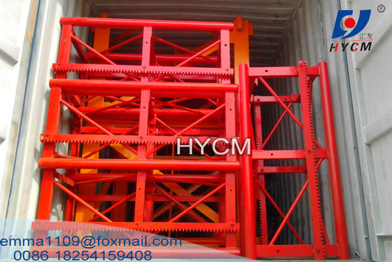 SC100 Single Cage Building Hoist Residential Elevator Building Material And Workers