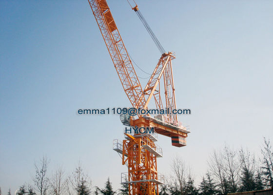 D5020 Luffing Jib Crane Tower 50M Arm 10 tons Load Full VFD Mechanisms