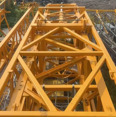 QTZ250 7020 Used Tower Crane With 10t Max Load 70m Boom And L68 Mast