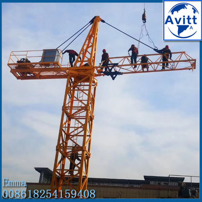 qtz5008 4t Hydraulic Telescopic Tower Crane CE Certification Safety Work