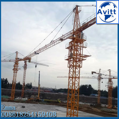TC5612 Electric Tower Crane 56m Jib 1.2t load Fixed Type Cost