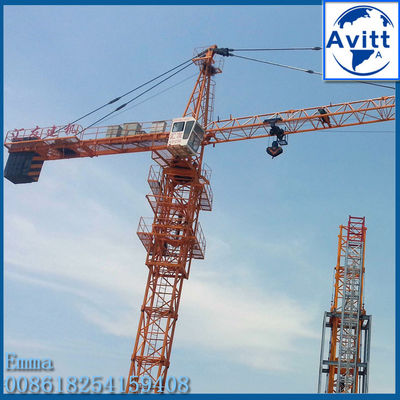 QTZ63 TC5013 Topkit Tower Crane 5t Max Load 50 Mts Job For 40m Building Height