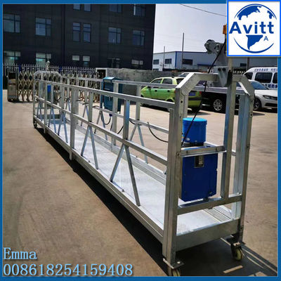 500kg 5m Suspended Work Platforms Power Motor Hoister Climbing Work Cradle Facade Lift