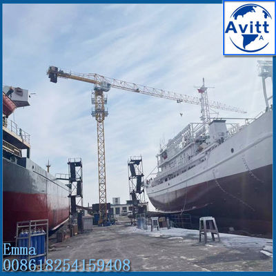 ISO CE EAC Certification 10tons Cranes Tower Top Less without Head Fast Install PT6515