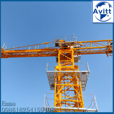 Building Flat Top Tower Crane 5 t Capacity Real Estate FOB Quotation