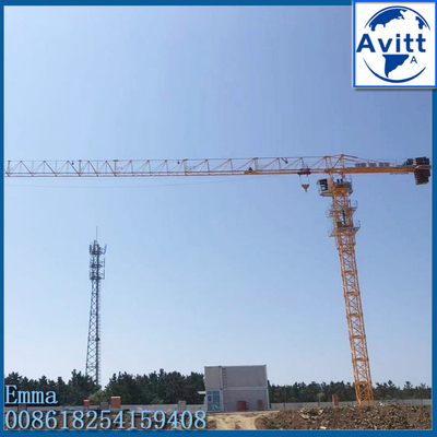 Potain QTZ125 10t Tower Crane 60m Jib Schneider Control