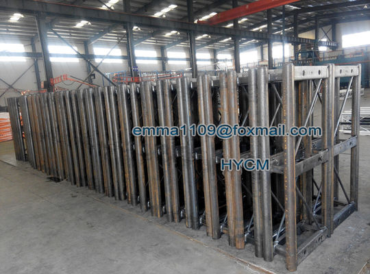 OEM GJJ Building Elevator Mast Sections with Racks and Bolts