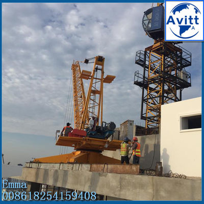 6tons Luffing Jib Derrick Crane for 10t Internal Tower Crane Dismounting
